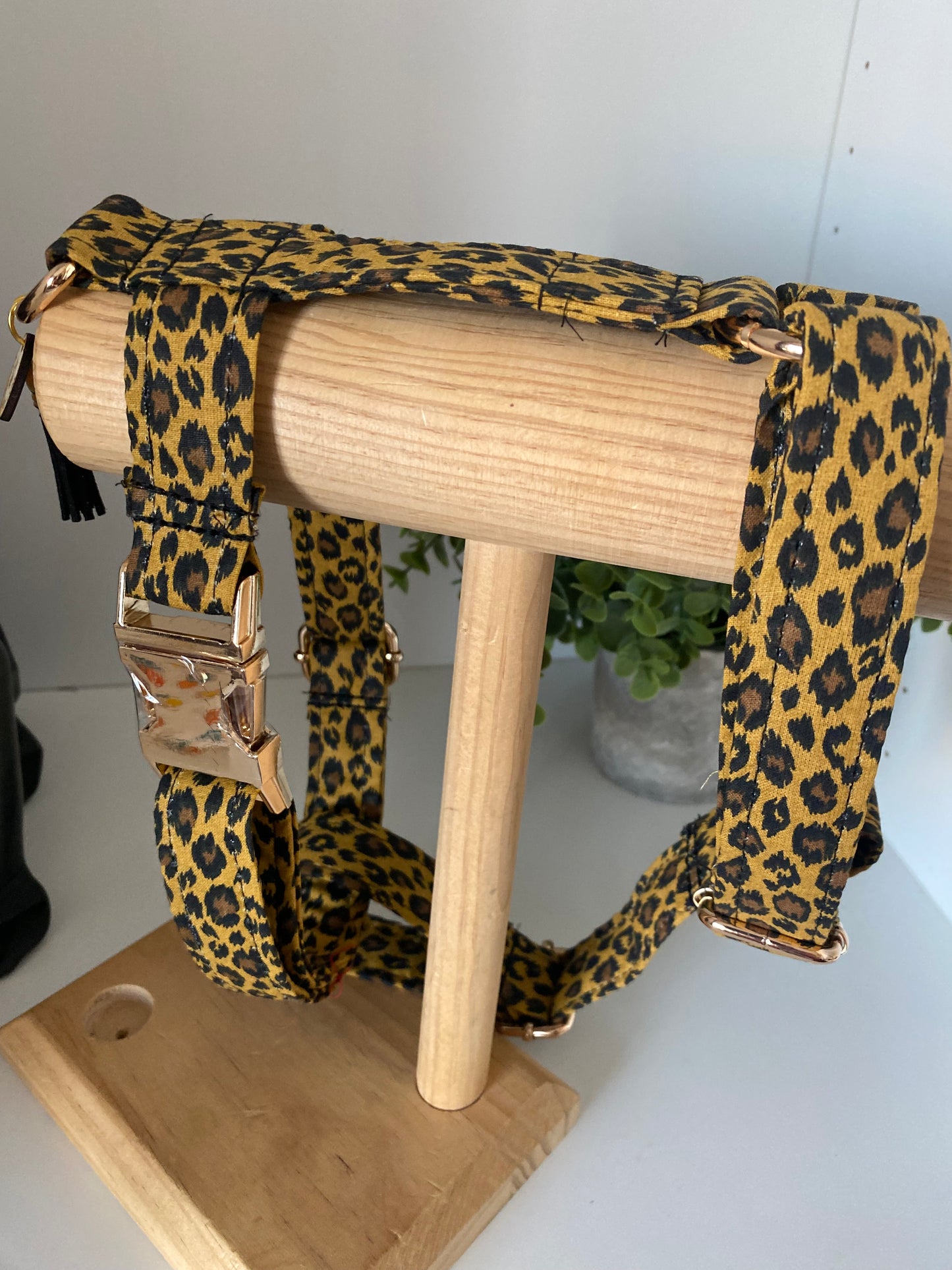 Harnais en H réglable collection leopard