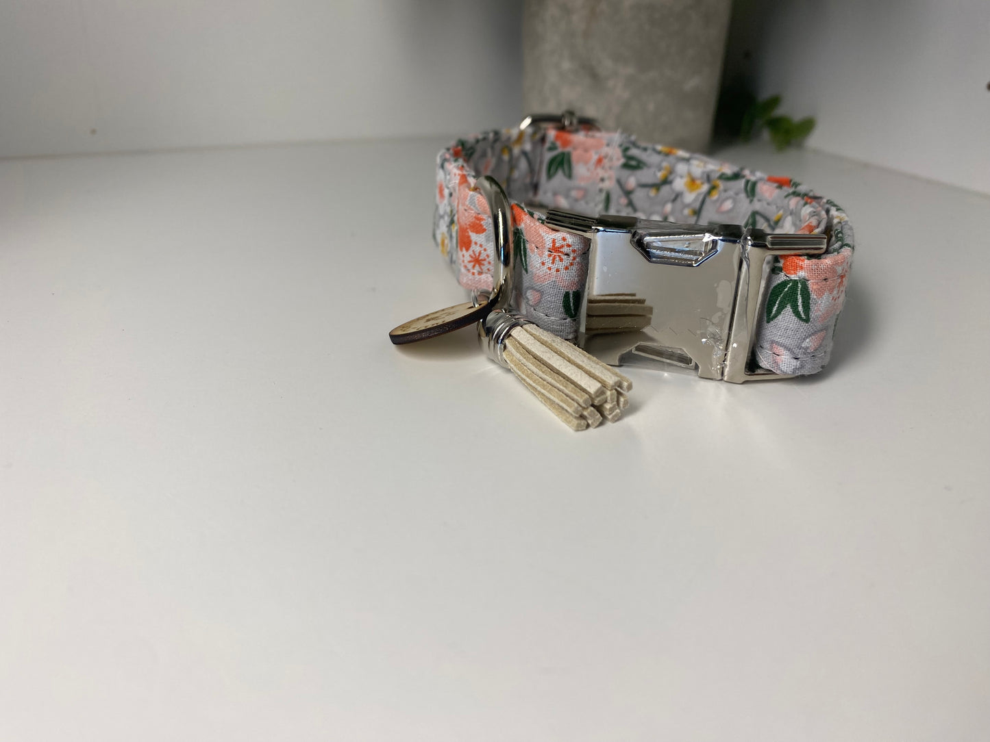 Collier en tissu et sangle pour chien – Réglable et personnalisable