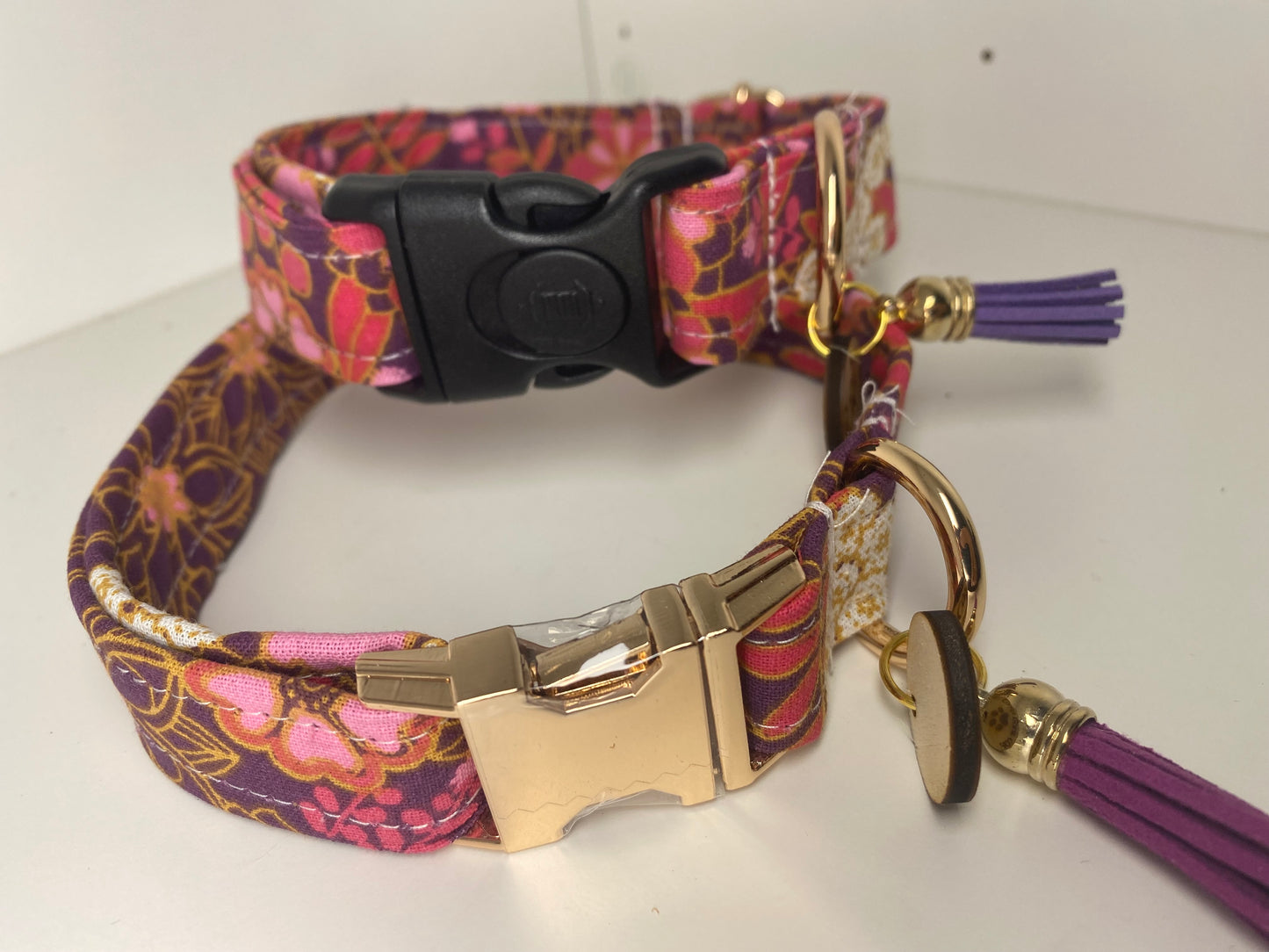Collier en tissu et sangle pour chien – Réglable et personnalisable collection lili