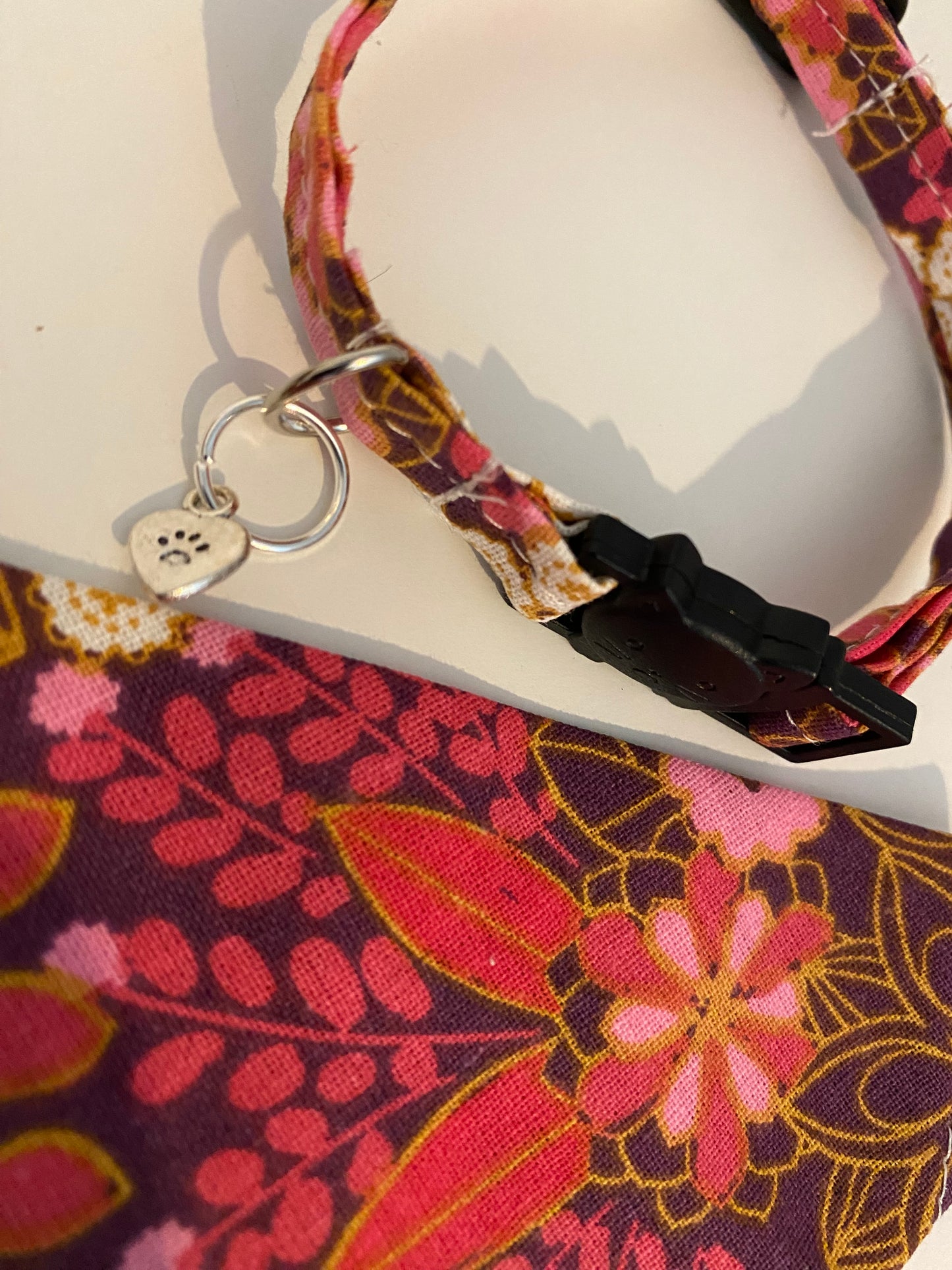 Collier Anti Etranglement Fait Main avec Bandana Assorti - lili