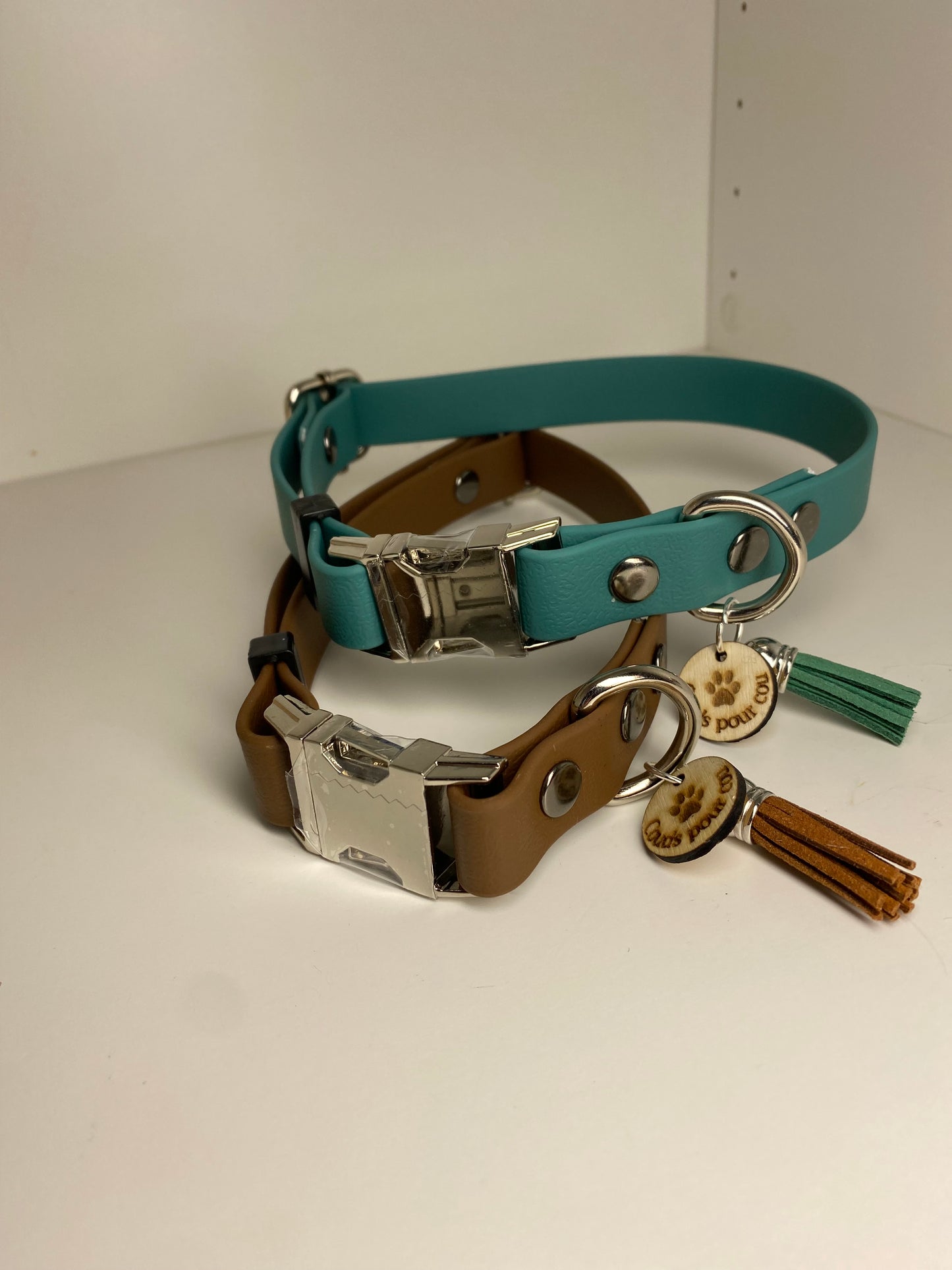 Colliers Réglables pour Chiens – chocolat