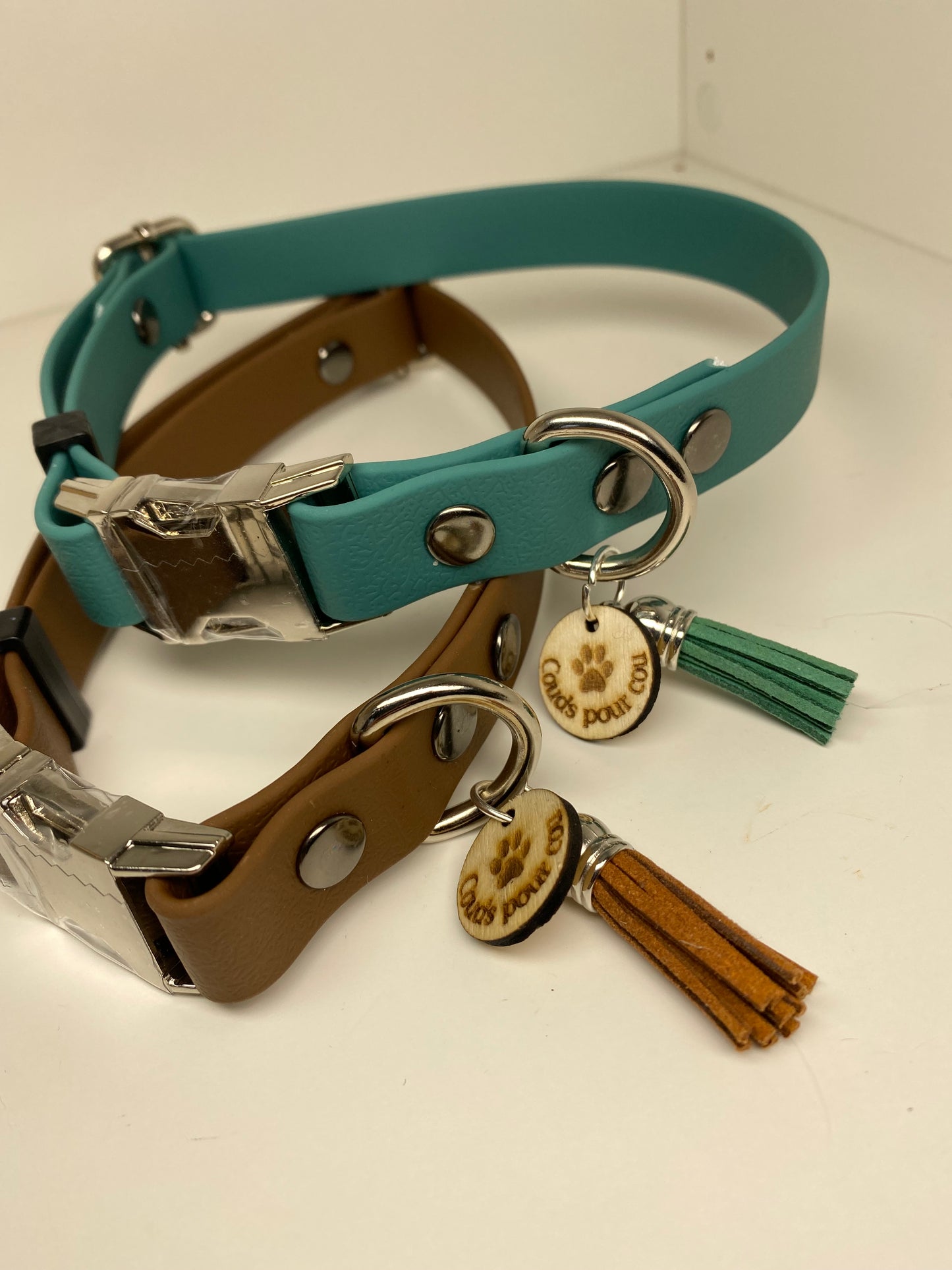Colliers Réglables pour Chiens – chocolat