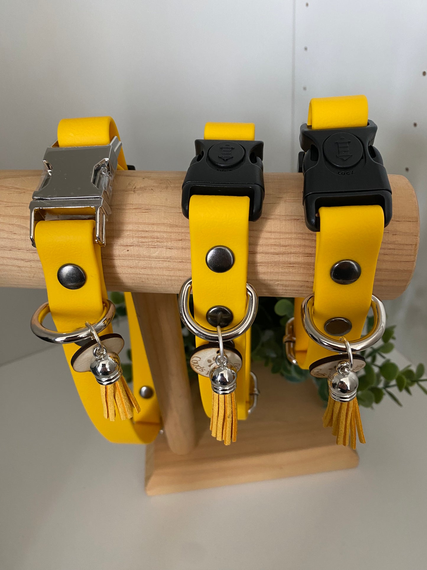 Colliers Réglables pour Chiens – jaune