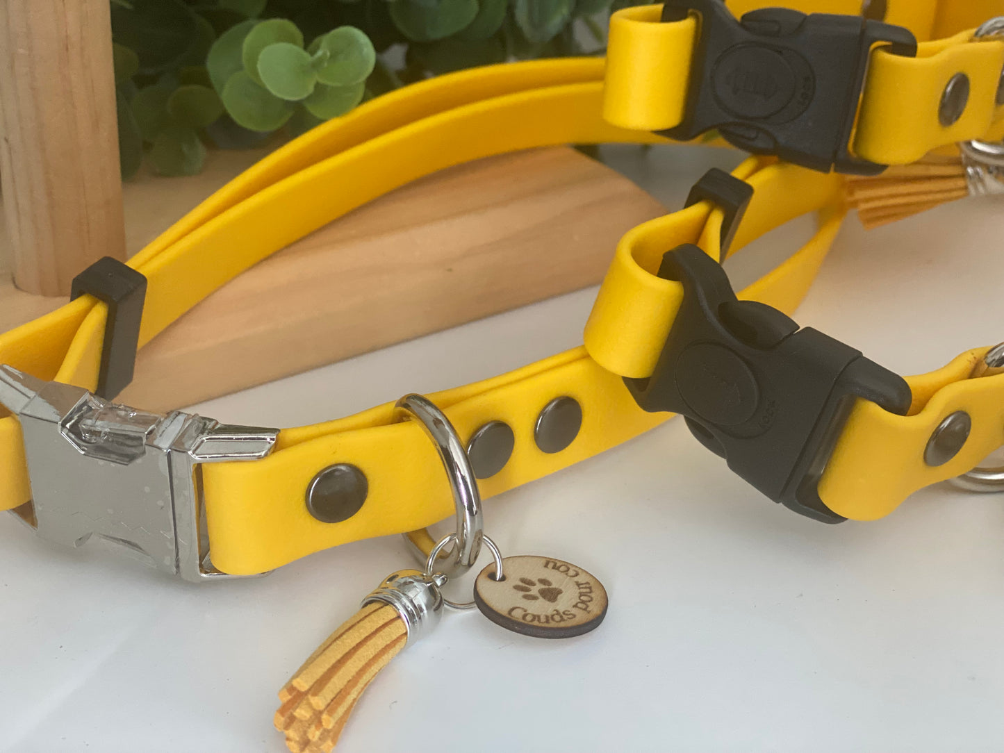 Colliers Réglables pour Chiens – jaune