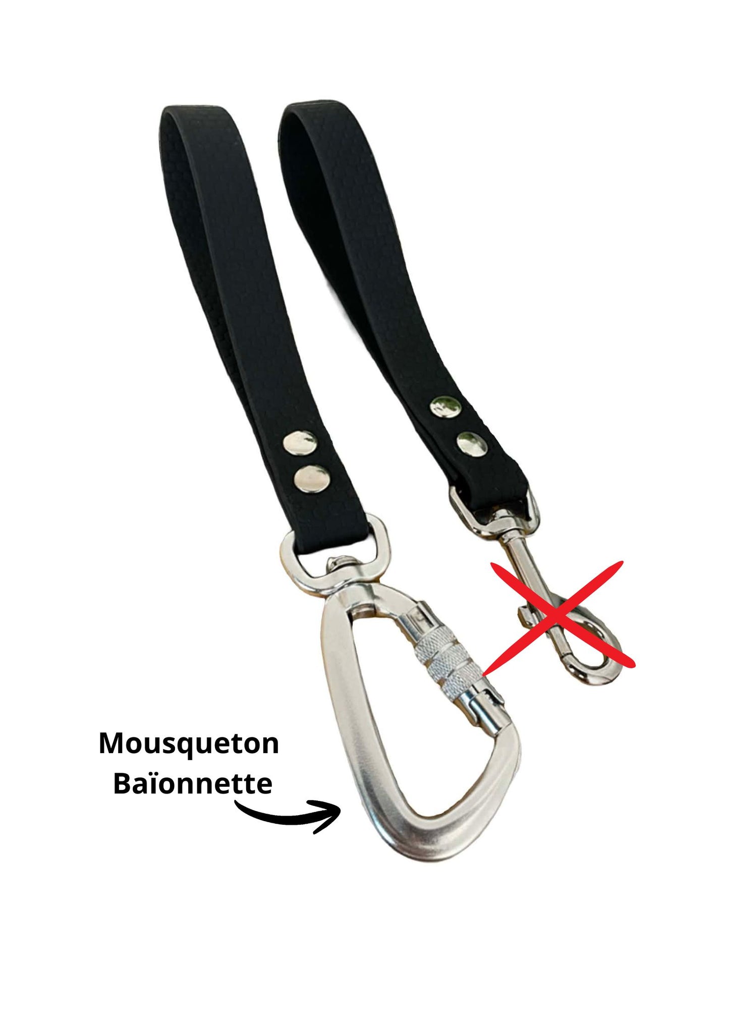 Modifier le mousqueton standard avec le mousqueton baïonnette