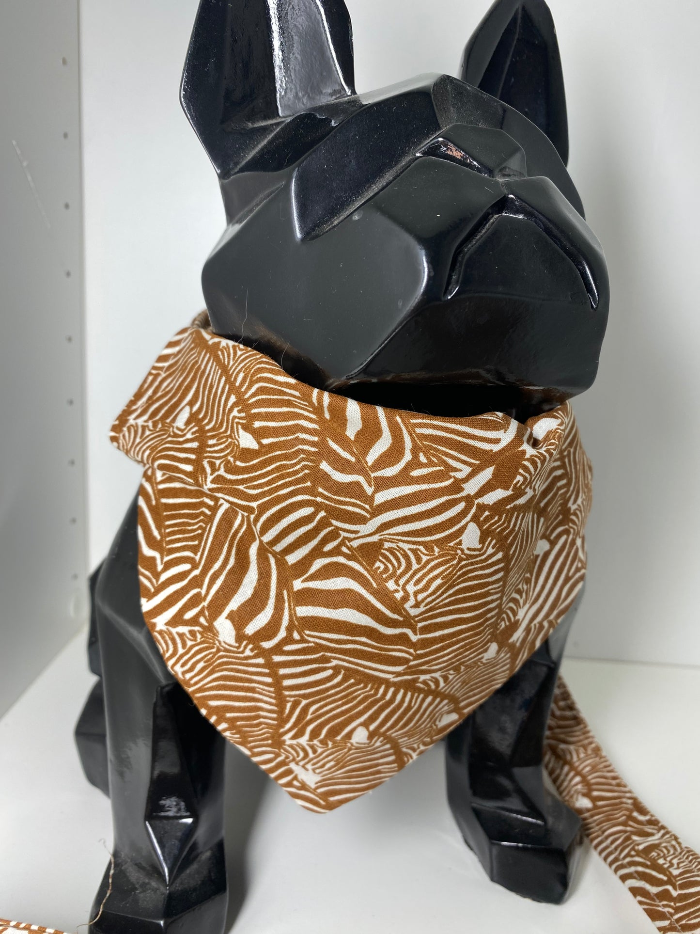 Le Bandana Parfait pour Votre Chien collection zebre camel