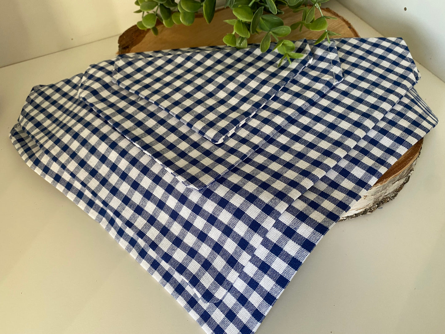 Le Bandana Parfait pour Votre Chien collection vichy bleu