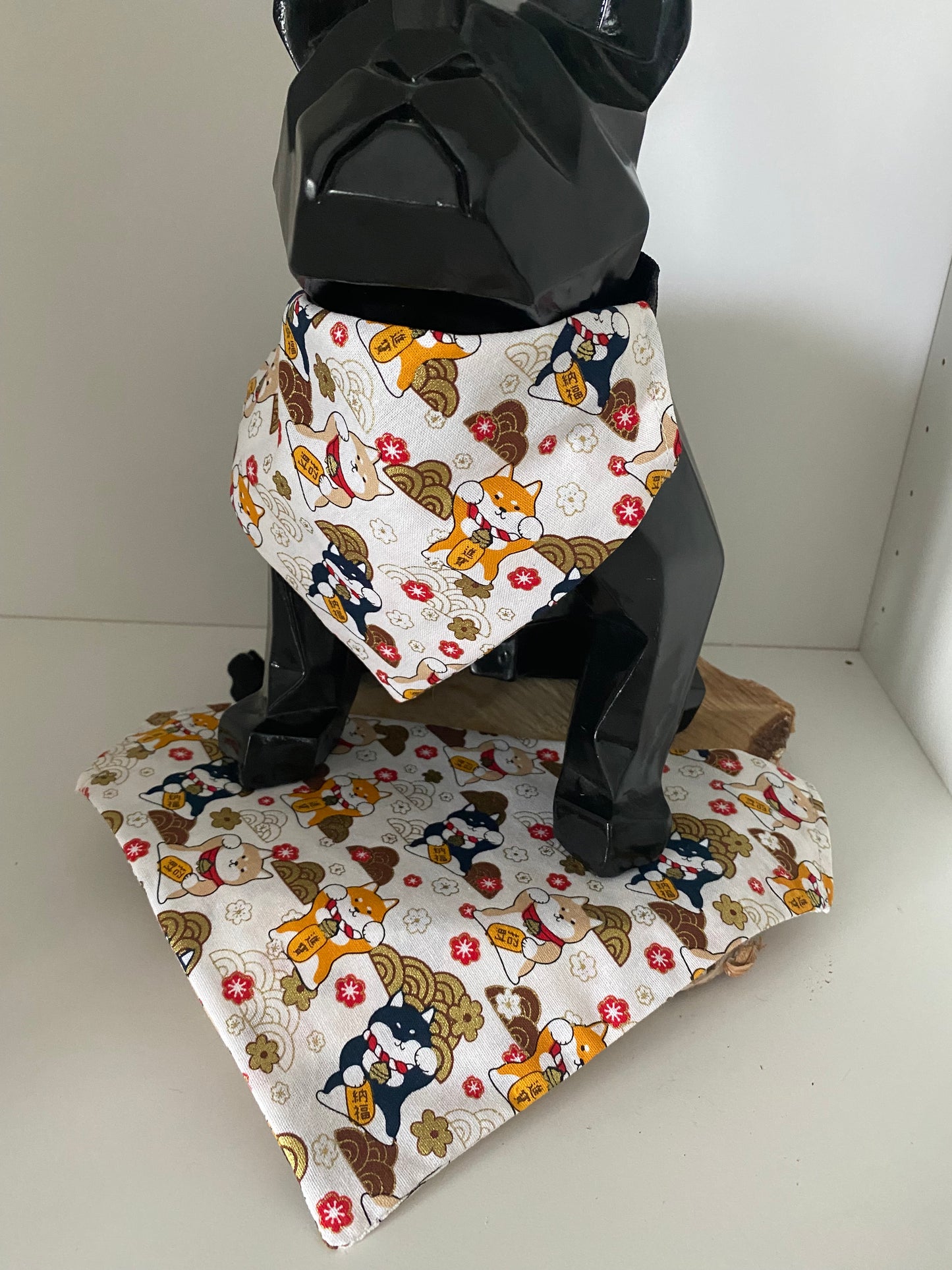Le Bandana Parfait pour Votre Chien | Style et Confort Réunis | Plusieurs Tailles shiba