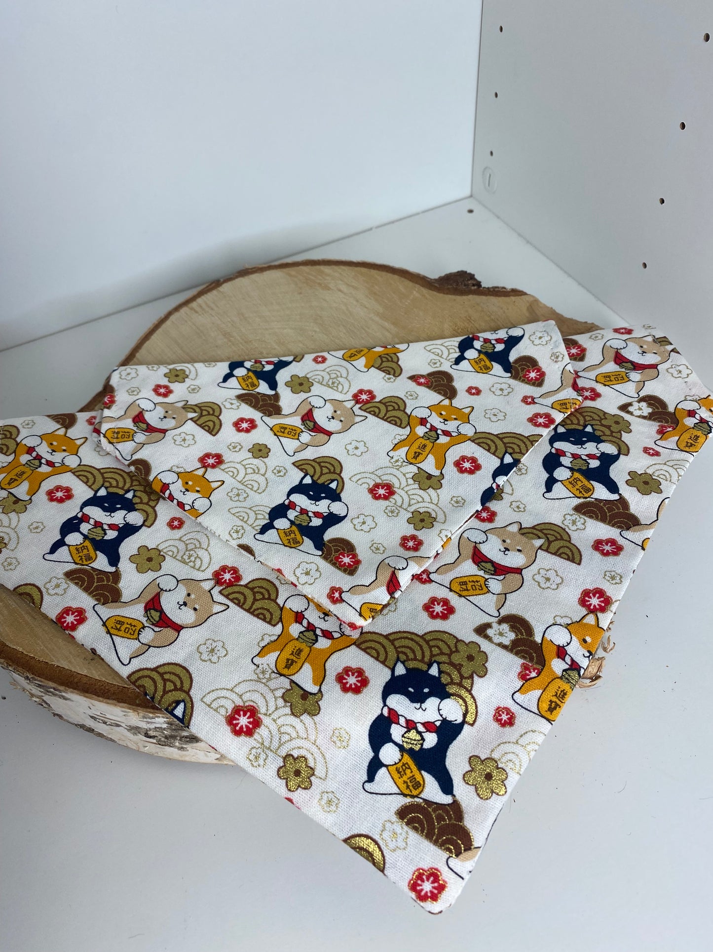 Le Bandana Parfait pour Votre Chien | Style et Confort Réunis | Plusieurs Tailles shiba