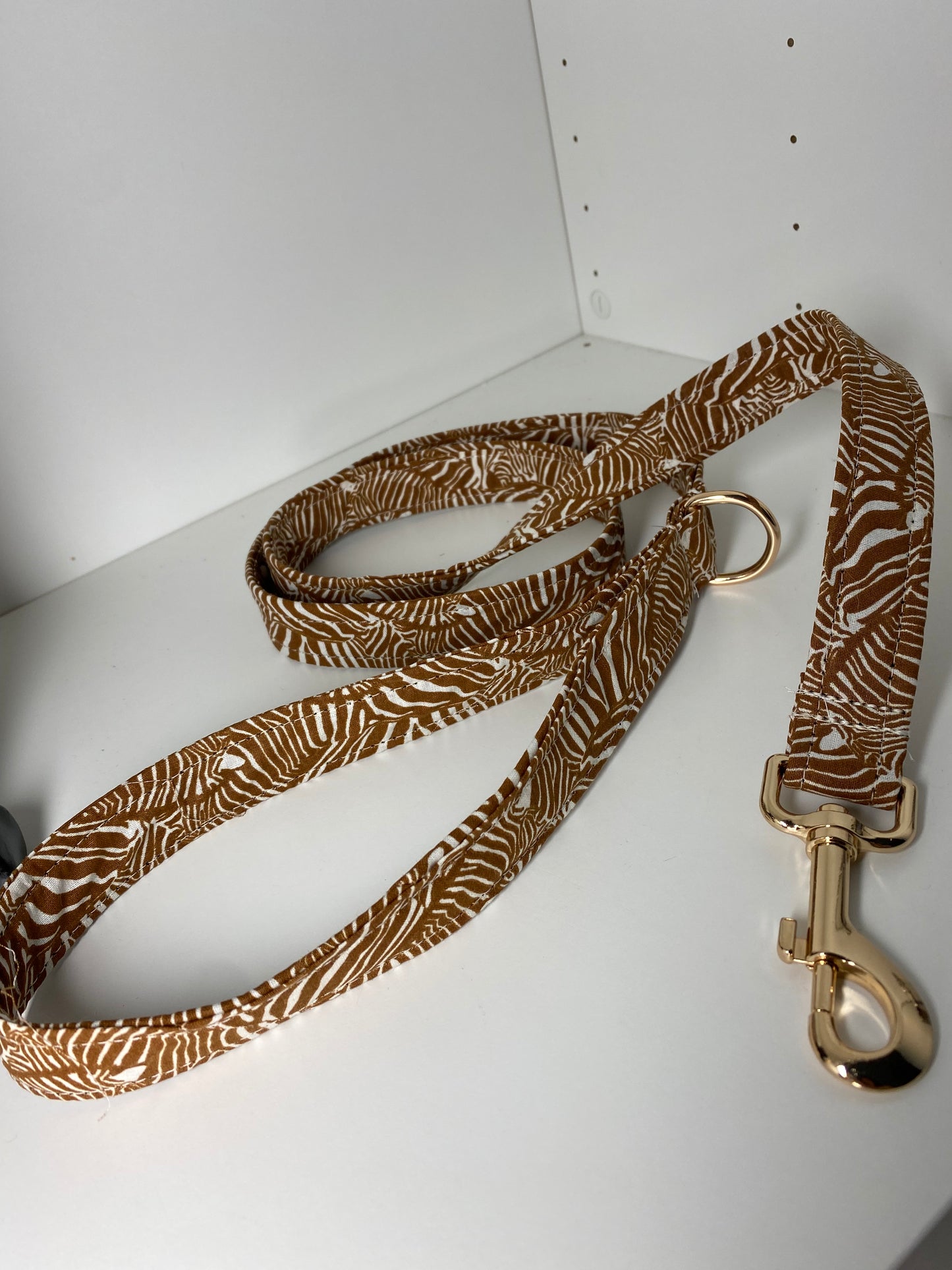 Laisse pour chien en tissu collection zebre