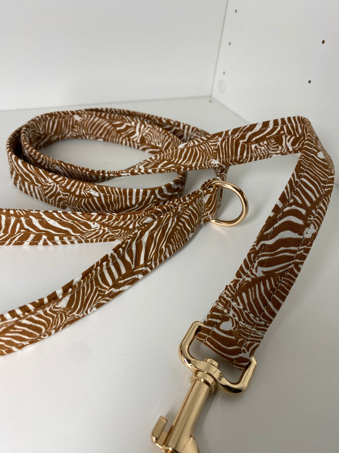 Laisse pour chien en tissu collection zebre