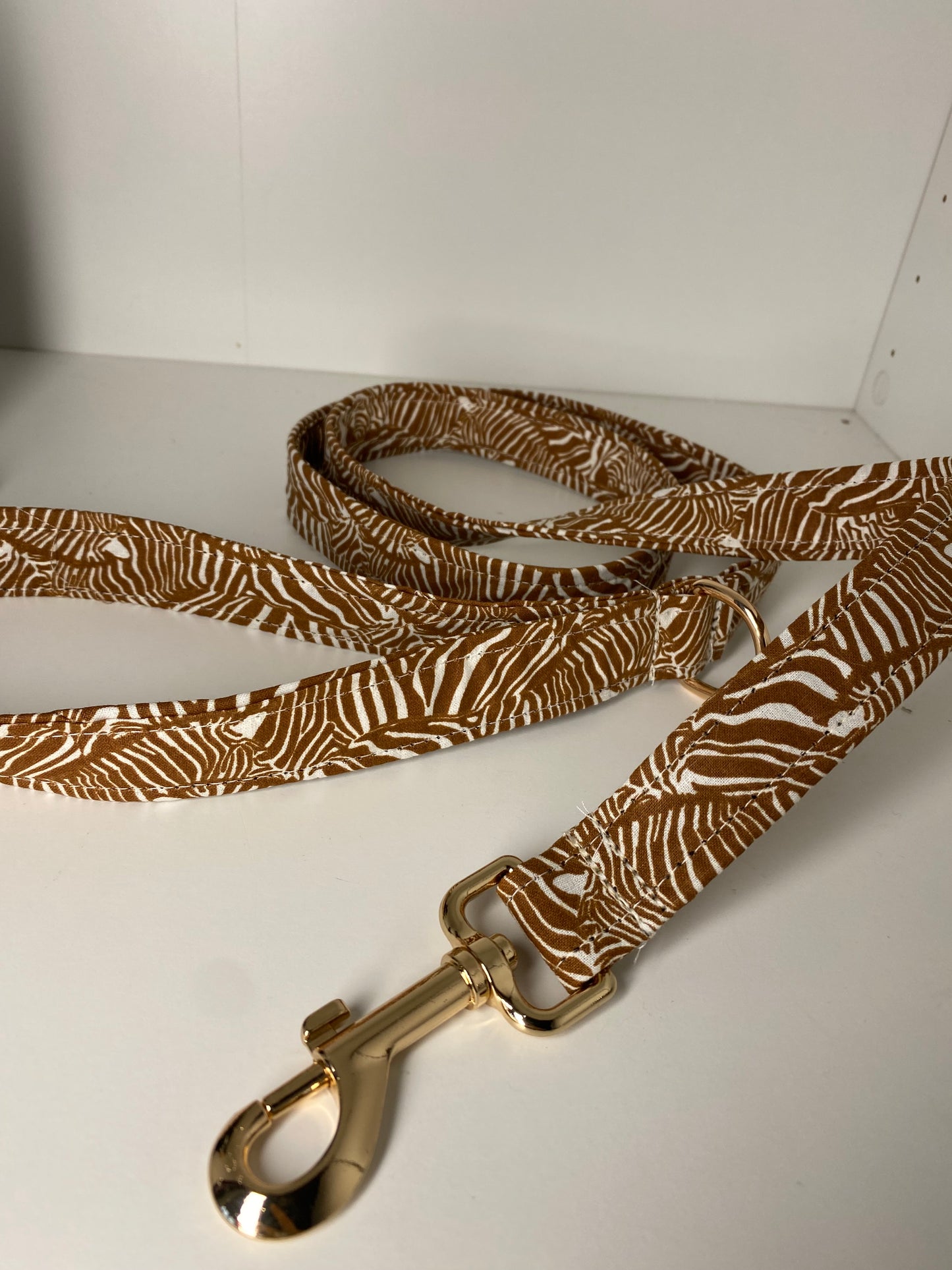 Laisse pour chien en tissu collection zebre