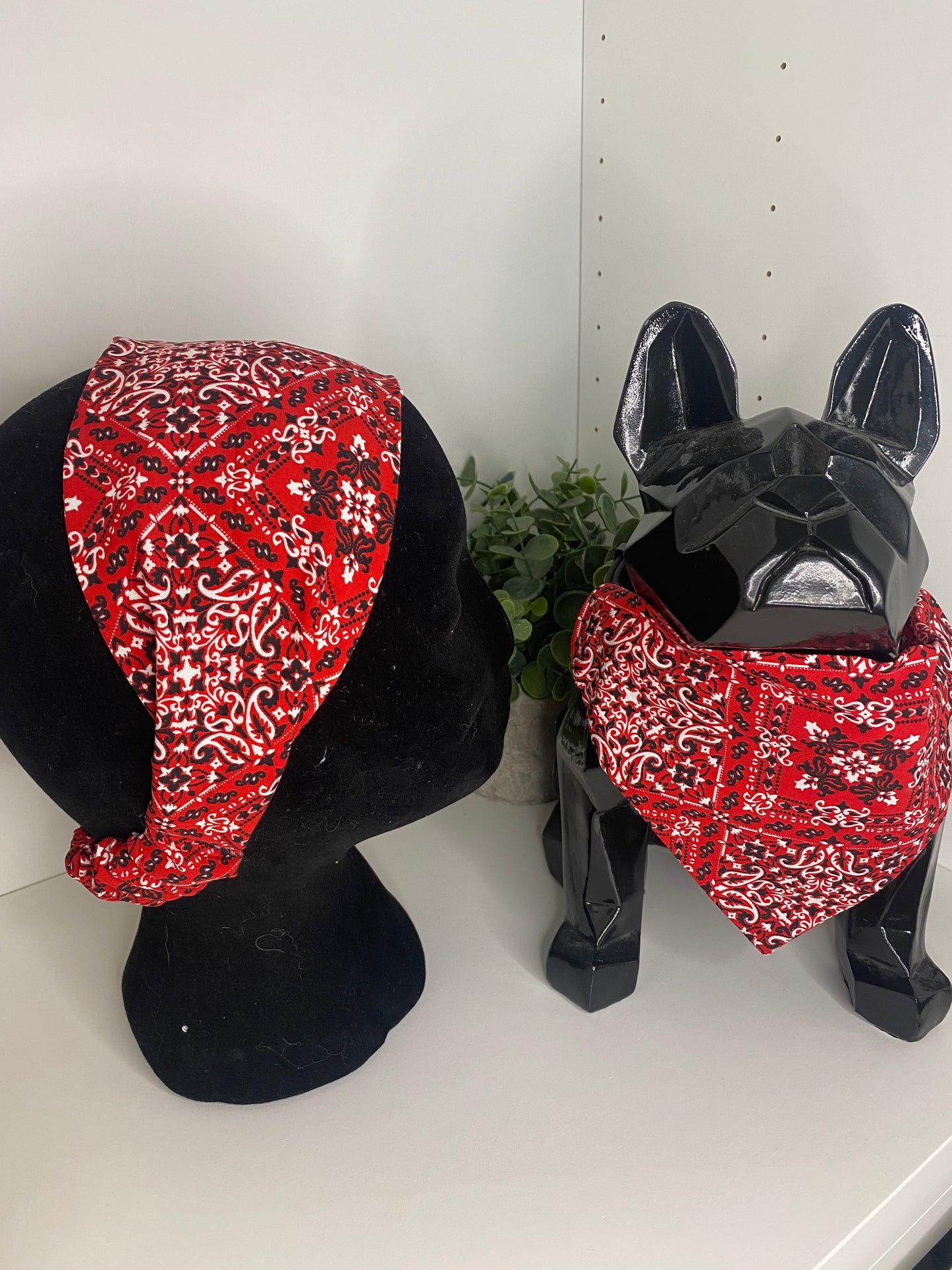 Bandeau assorti – Matchy Matchy humain & chien ou chat bandana