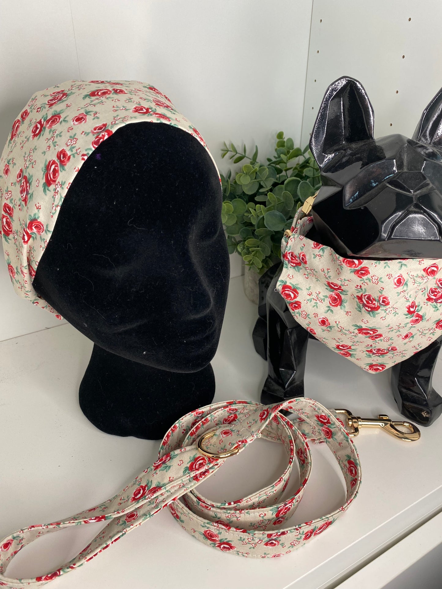 Bandeau assorti – Matchy Matchy humain & chien ou chat les roses