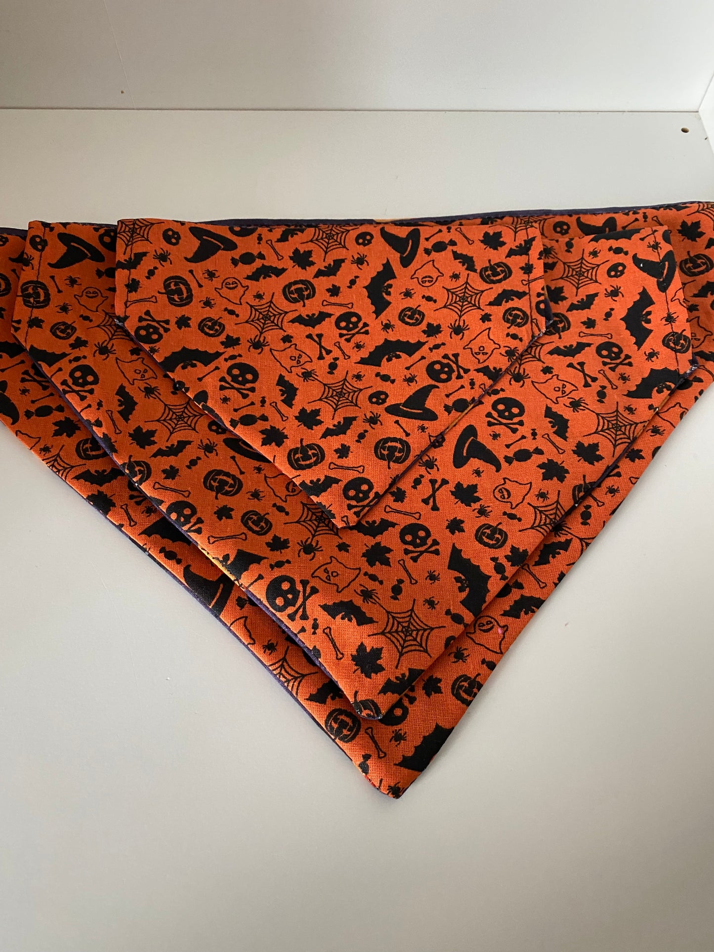 Le Bandana Parfait pour Votre Chien ou chat Spécial halloween réversible