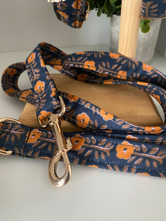 Laisse pour chien en tissu collection indien