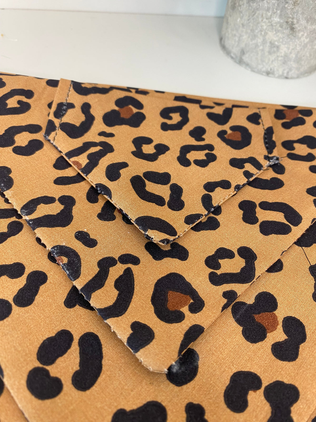 Bandana pour chien fait main – Léopard