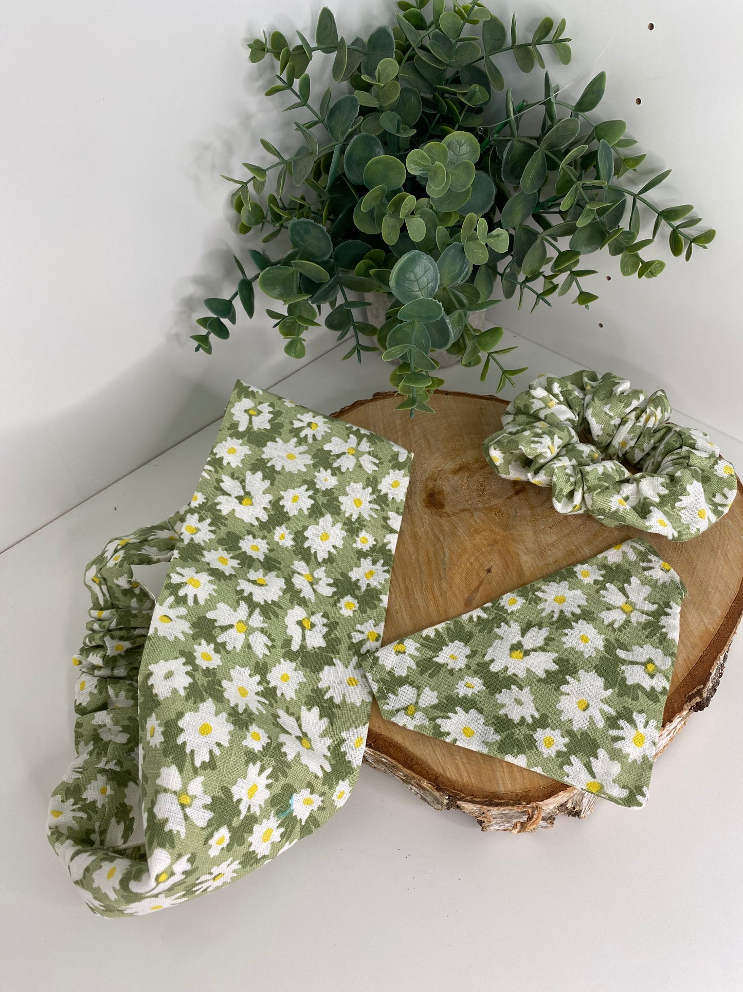 Bandeau assorti – Matchy Matchy humain & chien ou chat marguerites