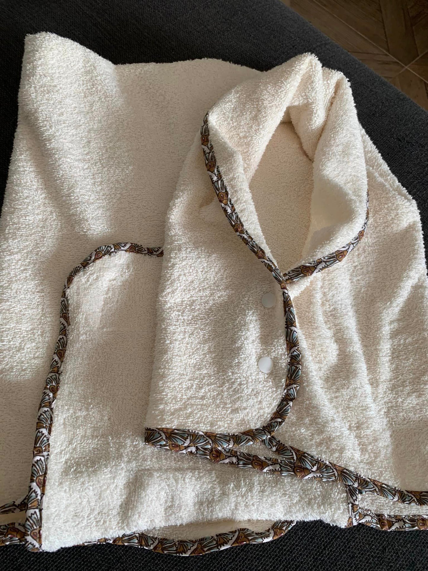 Peignoir pour chien en coton éponge Premium aux choix