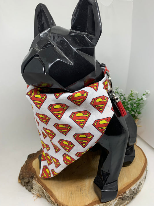 Bandana chien superman